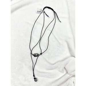 NEW Free People Layered Manhattan Choker in Black Bohemian Necklace Subversive